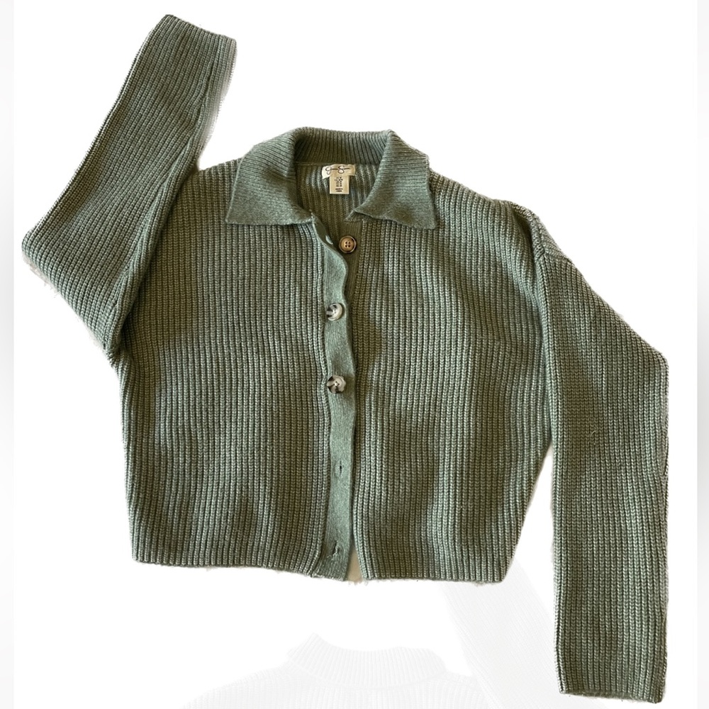 Button Cardigan Sweater - Jessica Simpson Size M